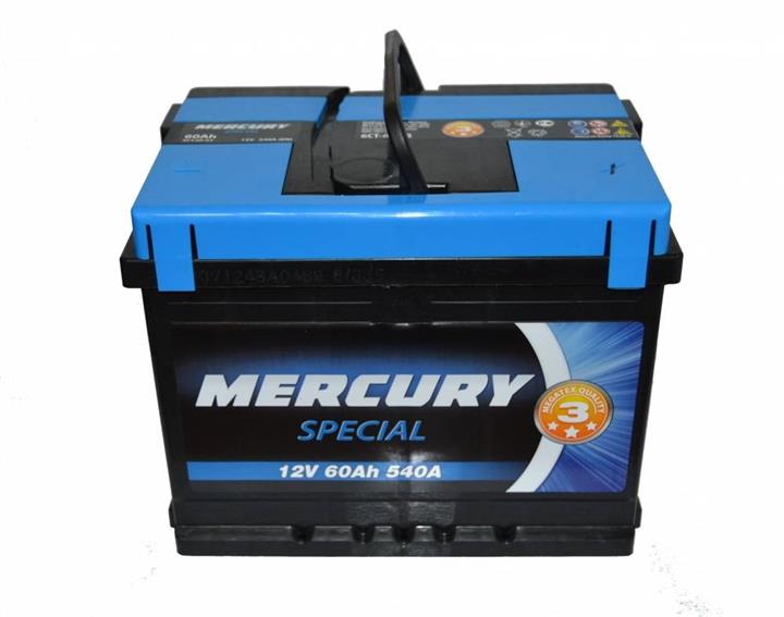 Mercury 25921 Battery Mercury Special 12V 60AH 540A(EN) R+ 25921: Buy near me at 2407.PL in Poland at an Affordable price!
