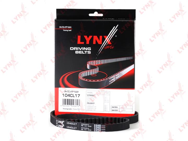 LYNXauto 104CL17 Timing belt 104CL17: Buy near me in Poland at 2407.PL - Good price!