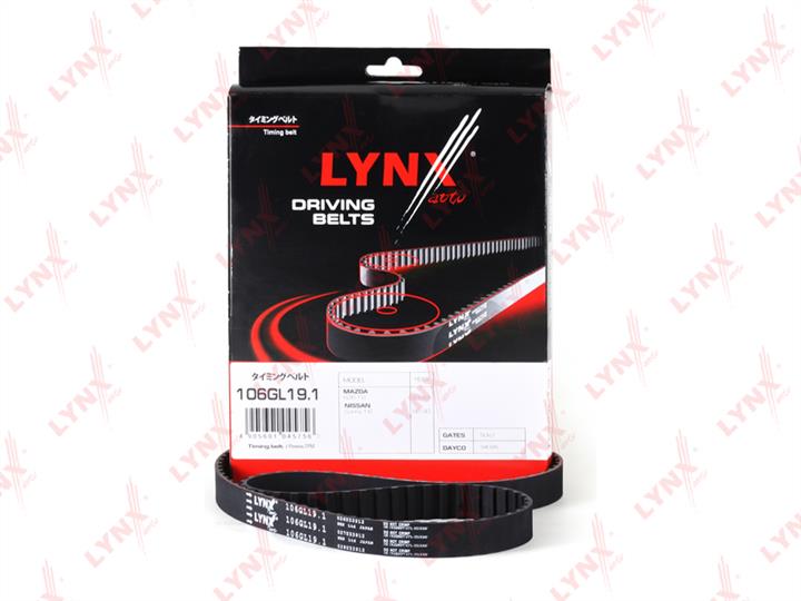 LYNXauto 106GL19.1 Timing belt 106GL191: Buy near me in Poland at 2407.PL - Good price!