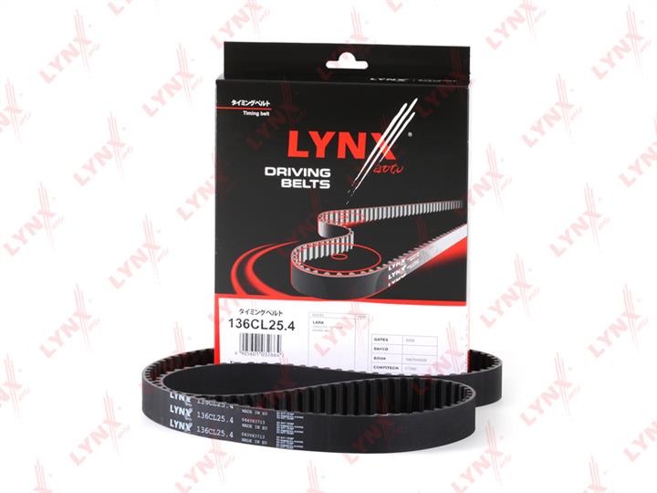 LYNXauto 136CL25.4 Timing belt 136CL254: Buy near me in Poland at 2407.PL - Good price!