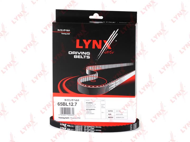 LYNXauto 65BL12.7 Timing belt 65BL127: Buy near me in Poland at 2407.PL - Good price!