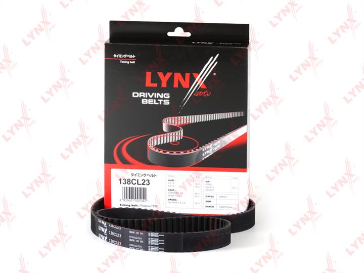 LYNXauto 138CL23 Timing belt 138CL23: Buy near me at 2407.PL in Poland at an Affordable price!