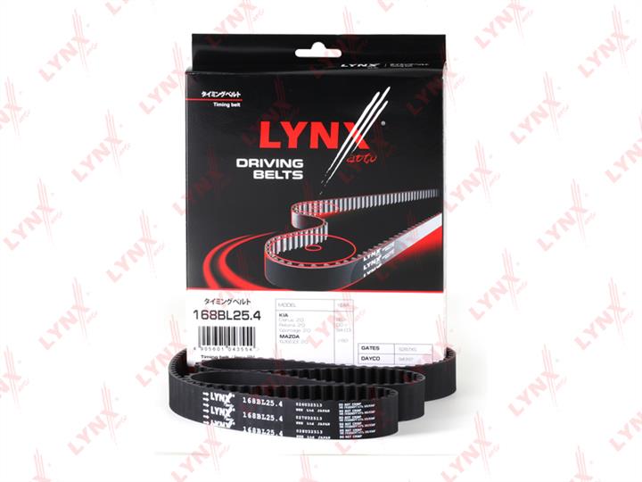 LYNXauto 168BL25.4 Timing belt 168BL254: Buy near me in Poland at 2407.PL - Good price!