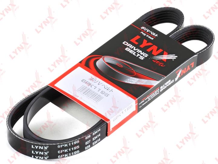 LYNXauto 6PK1195 V-ribbed belt 6PK1195 6PK1195: Buy near me in Poland at 2407.PL - Good price!