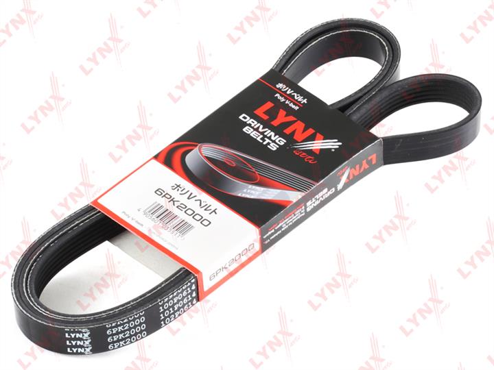 LYNXauto 6PK2000 V-ribbed belt 6PK2000 6PK2000: Buy near me in Poland at 2407.PL - Good price!