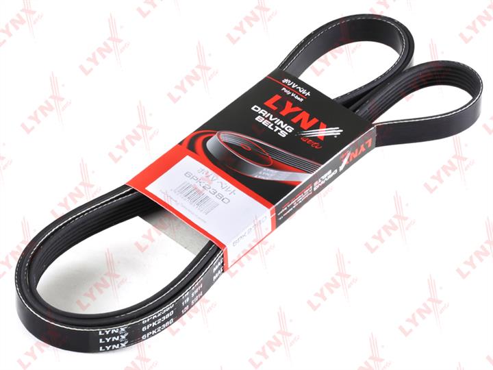 LYNXauto 6PK2380 V-ribbed belt 6PK2380 6PK2380: Buy near me in Poland at 2407.PL - Good price!