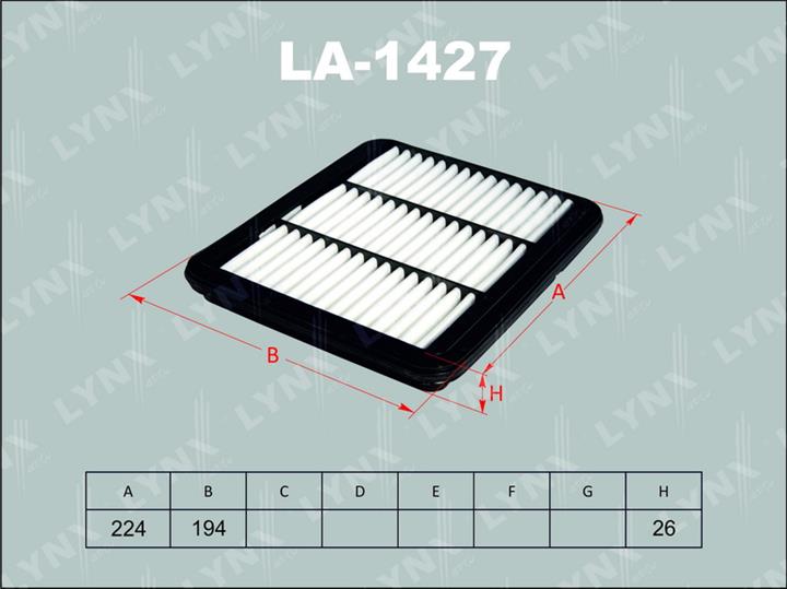 LYNXauto LA-1427 Air filter LA1427: Buy near me in Poland at 2407.PL - Good price!