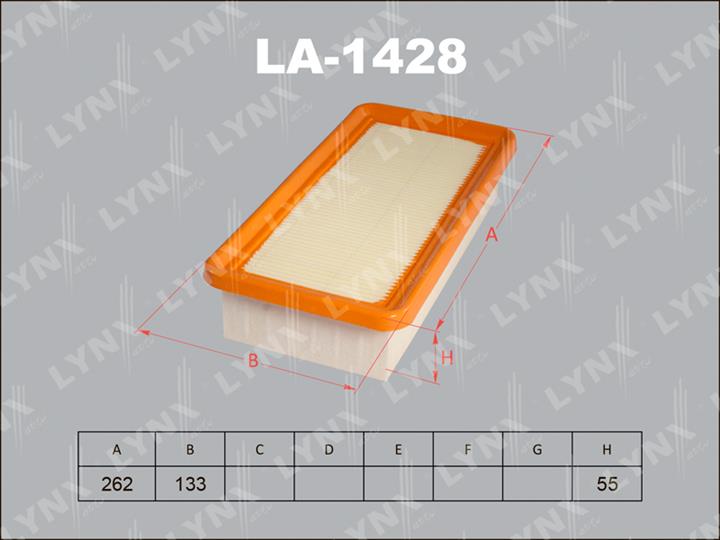 LYNXauto LA-1428 Air filter LA1428: Buy near me in Poland at 2407.PL - Good price!