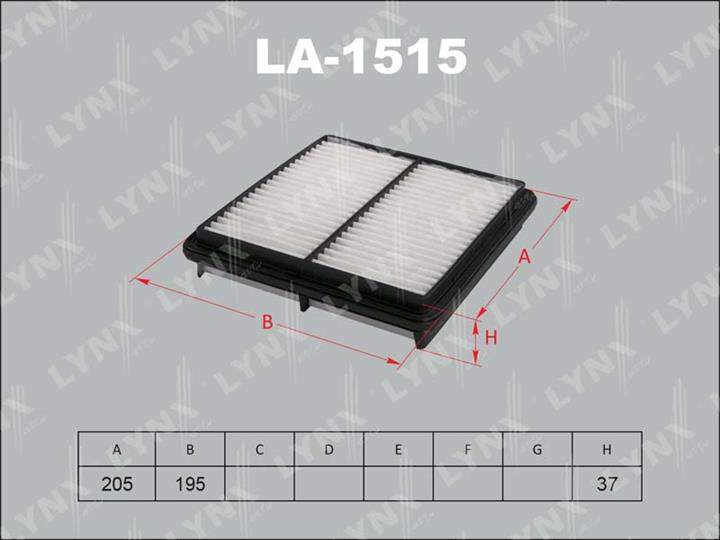 LYNXauto LA-1515 Air filter LA1515: Buy near me at 2407.PL in Poland at an Affordable price!
