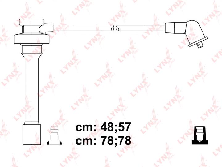 LYNXauto SPC5507 Zündkabel kit SPC5507: Bestellen Sie in Polen zu einem guten Preis bei 2407.PL!
