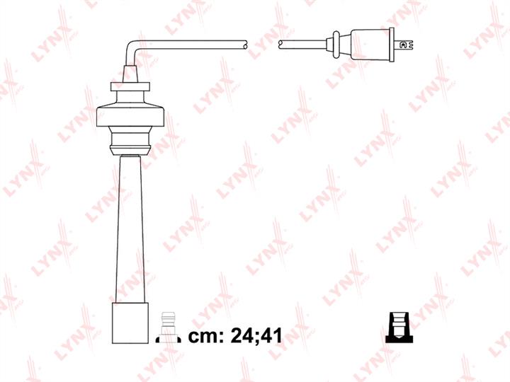 LYNXauto SPC5518 Przewody wysokiego napięcia, komplet SPC5518: Dobra cena w Polsce na 2407.PL - Kup Teraz!