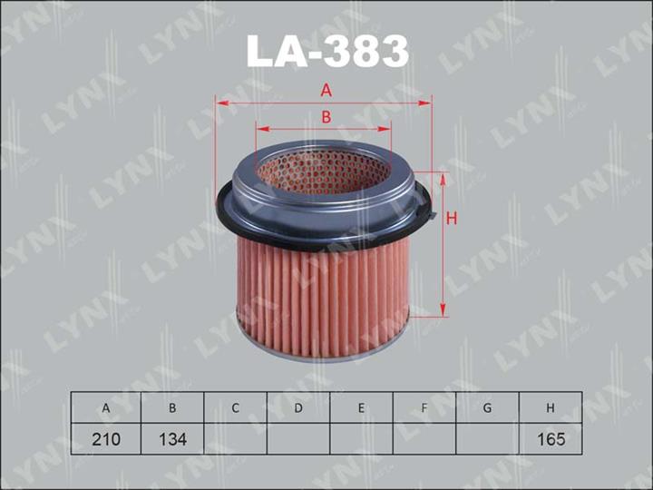 LYNXauto LA-383 Air filter LA383: Buy near me in Poland at 2407.PL - Good price!