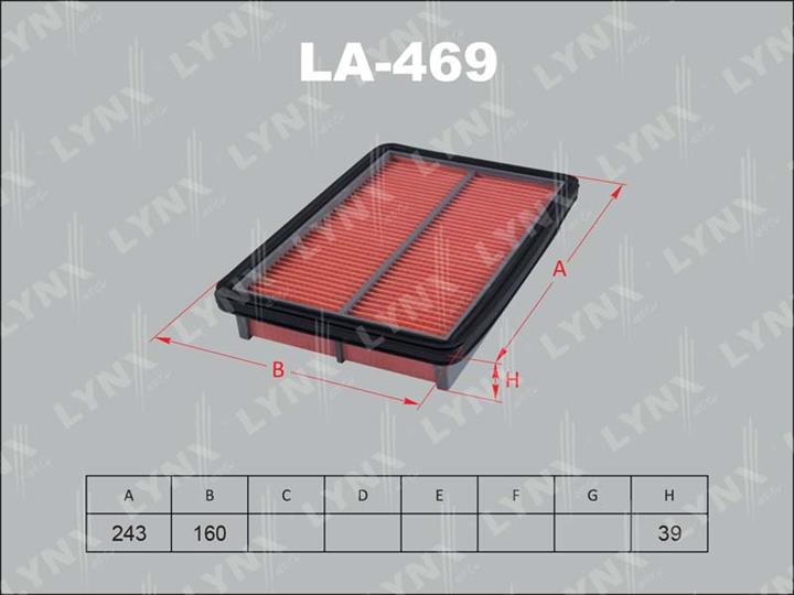 LYNXauto LA-469 Luftfilter LA469: Kaufen Sie zu einem guten Preis in Polen bei 2407.PL!