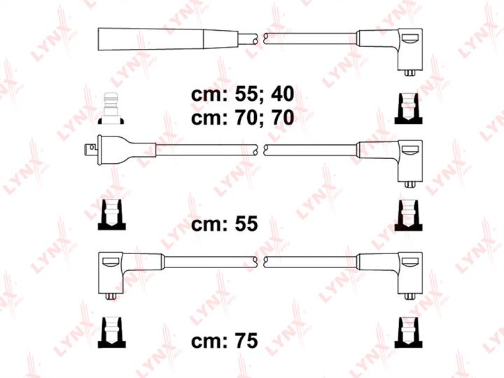 LYNXauto SPC7303 Przewody wysokiego napięcia, komplet SPC7303: Dobra cena w Polsce na 2407.PL - Kup Teraz!