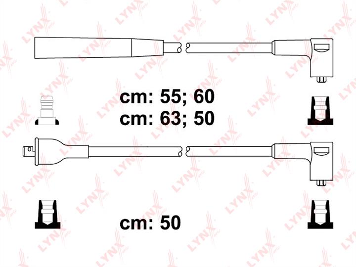 LYNXauto SPC7506 Провода высоковольтные, комплект SPC7506: Отличная цена - Купить в Польше на 2407.PL!