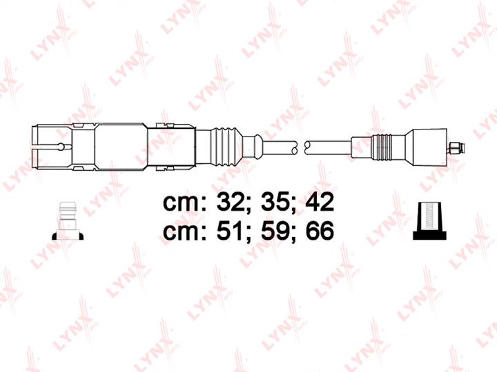 LYNXauto SPC8012 Przewody wysokiego napięcia, komplet SPC8012: Dobra cena w Polsce na 2407.PL - Kup Teraz!