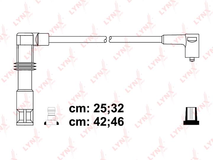 LYNXauto SPC8028 Zündkabel kit SPC8028: Kaufen Sie zu einem guten Preis in Polen bei 2407.PL!