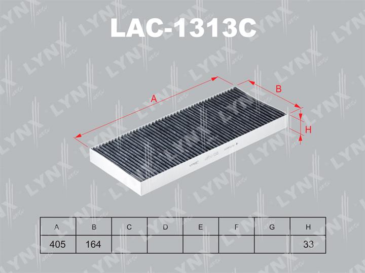 LYNXauto LAC-1313C Aktivkohle-Kabinenfilter LAC1313C: Kaufen Sie zu einem guten Preis in Polen bei 2407.PL!