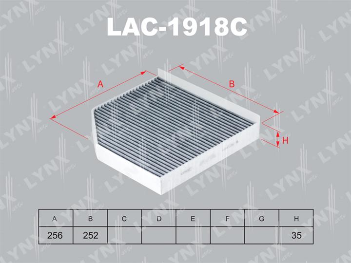 LYNXauto LAC-1918C Filter, Innenraumluft LAC1918C: Kaufen Sie zu einem guten Preis in Polen bei 2407.PL!