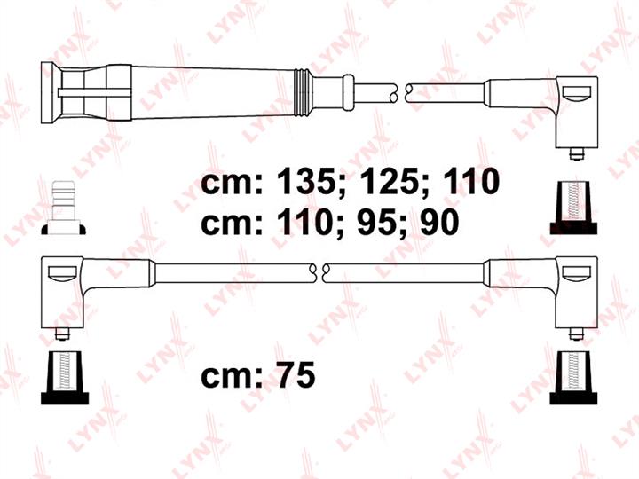 LYNXauto SPC1403 Ignition cable kit SPC1403: Buy near me in Poland at 2407.PL - Good price!