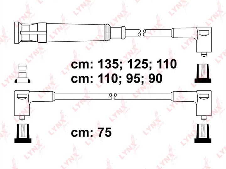 LYNXauto SPC1403 Przewody wysokiego napięcia, komplet SPC1403: Dobra cena w Polsce na 2407.PL - Kup Teraz!