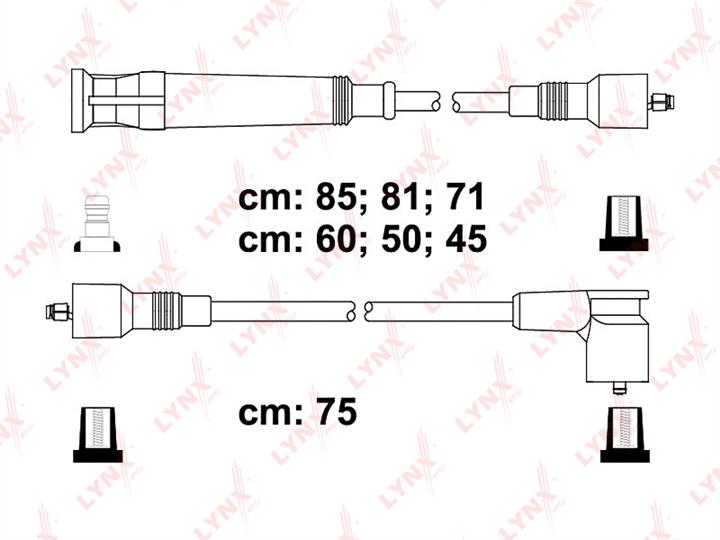LYNXauto SPC1404 Ignition cable kit SPC1404: Buy near me in Poland at 2407.PL - Good price!