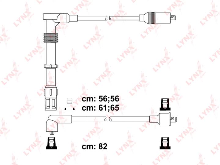 LYNXauto SPC3034 Przewody wysokiego napięcia, komplet SPC3034: Dobra cena w Polsce na 2407.PL - Kup Teraz!