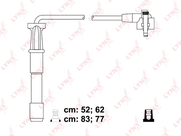 LYNXauto SPC3036 Ignition cable kit SPC3036: Buy near me in Poland at 2407.PL - Good price!