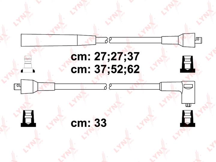 LYNXauto SPC3603 Przewody wysokiego napięcia, komplet SPC3603: Dobra cena w Polsce na 2407.PL - Kup Teraz!