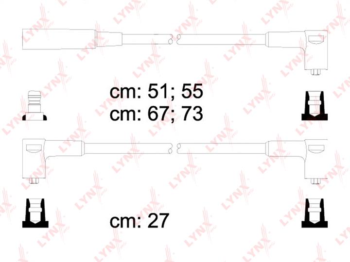 LYNXauto SPC4609 Ignition cable kit SPC4609: Buy near me in Poland at 2407.PL - Good price!