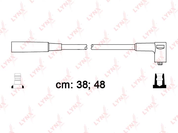 LYNXauto SPC4616 Przewody wysokiego napięcia, komplet SPC4616: Dobra cena w Polsce na 2407.PL - Kup Teraz!