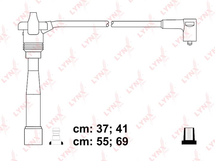 LYNXauto SPC4838 Zündkabel kit SPC4838: Kaufen Sie zu einem guten Preis in Polen bei 2407.PL!