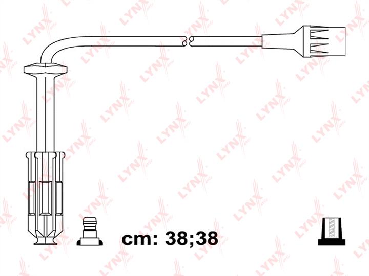 LYNXauto SPC5328 Ignition cable kit SPC5328: Buy near me in Poland at 2407.PL - Good price!