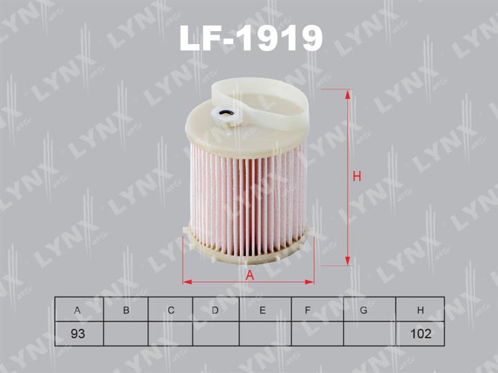 LYNXauto LF-1919 Fuel filter LF1919: Buy near me in Poland at 2407.PL - Good price!