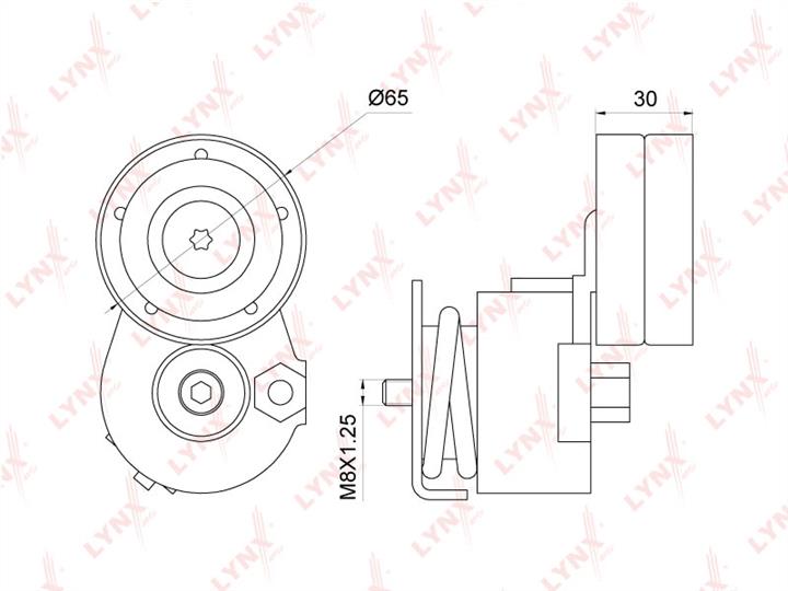 LYNXauto PT-3139 Napinacz pasa napędowego PT3139: Dobra cena w Polsce na 2407.PL - Kup Teraz!