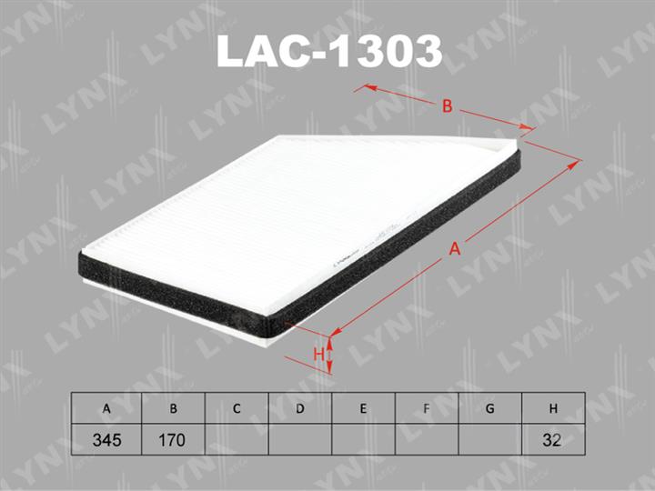 LYNXauto LAC-1303 Filter, interior air LAC1303: Buy near me in Poland at 2407.PL - Good price!