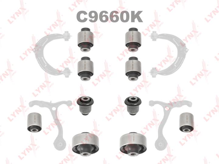  C9660K Silent block front lower arm rear C9660K: Buy near me in Poland at 2407.PL - Good price!
