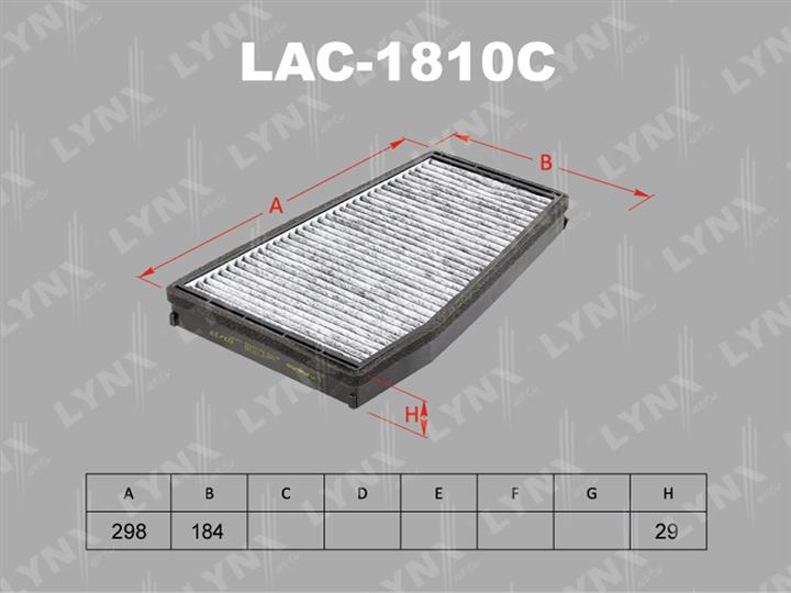 LYNXauto LAC-1810C Filter, interior air LAC1810C: Buy near me in Poland at 2407.PL - Good price!
