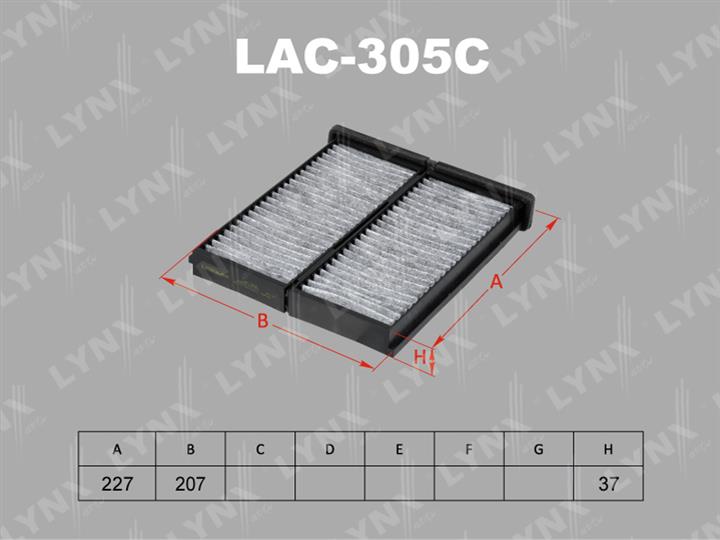 LYNXauto LAC-305C Filter, Innenraumluft LAC305C: Kaufen Sie zu einem guten Preis in Polen bei 2407.PL!