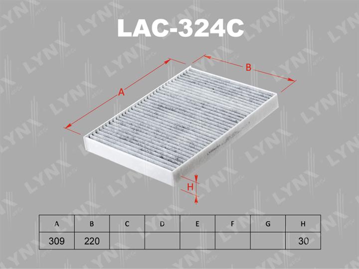 LYNXauto LAC-324C Filter, Innenraumluft LAC324C: Kaufen Sie zu einem guten Preis in Polen bei 2407.PL!