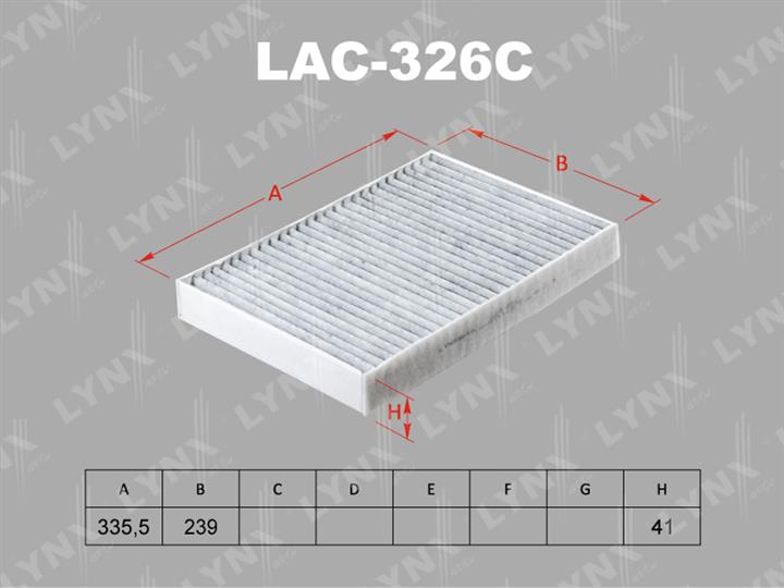 LYNXauto LAC-326C Filter, Innenraumluft LAC326C: Kaufen Sie zu einem guten Preis in Polen bei 2407.PL!