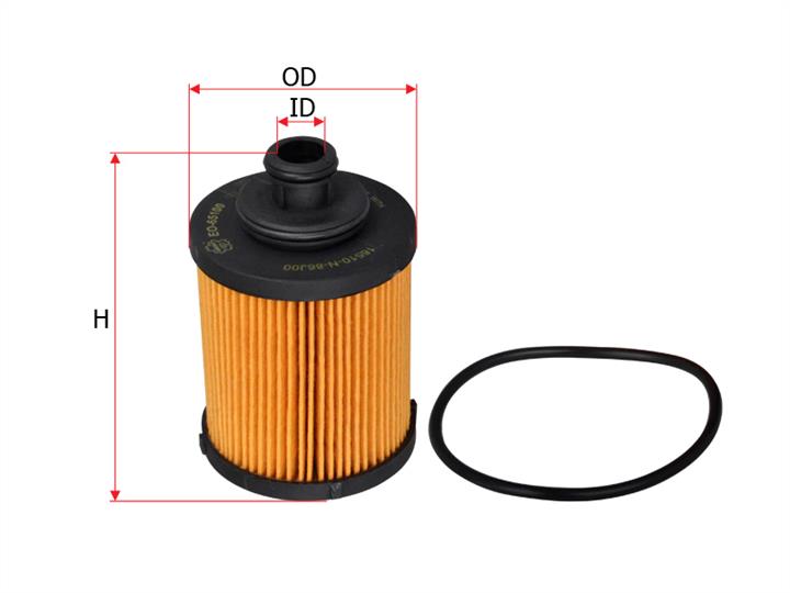 Sakura EO-65100 Oil Filter EO65100: Buy near me at 2407.PL in Poland at an Affordable price!