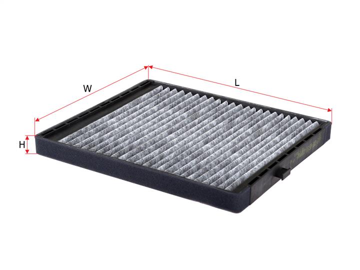 Sakura CAC-65190 Activated Carbon Cabin Filter CAC65190: Buy near me in Poland at 2407.PL - Good price!