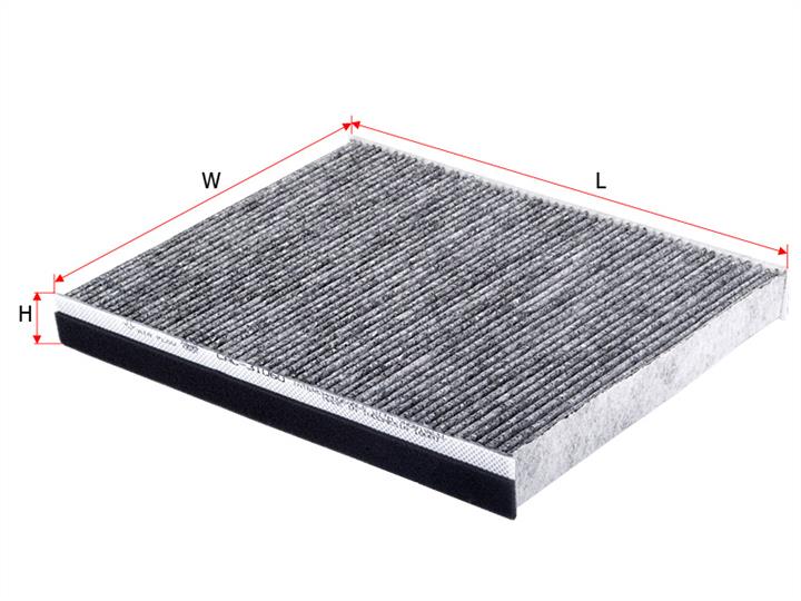 Sakura CAC-31060 Activated Carbon Cabin Filter CAC31060: Buy near me in Poland at 2407.PL - Good price!