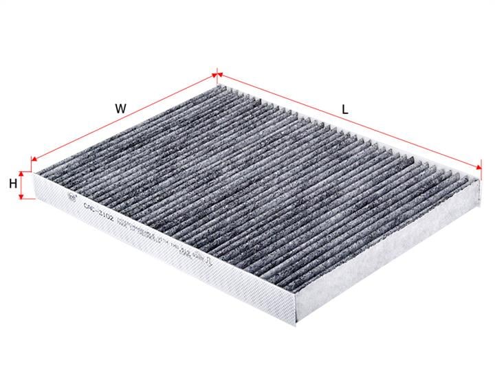 Sakura CAC-3102 Activated Carbon Cabin Filter CAC3102: Buy near me in Poland at 2407.PL - Good price!