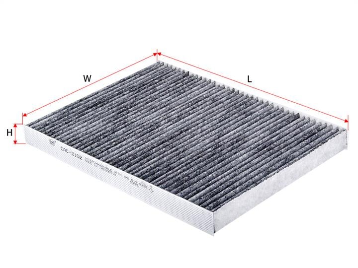 Sakura CAC-3102 Filtr kabinowy z węglem aktywnym CAC3102: Dobra cena w Polsce na 2407.PL - Kup Teraz!
