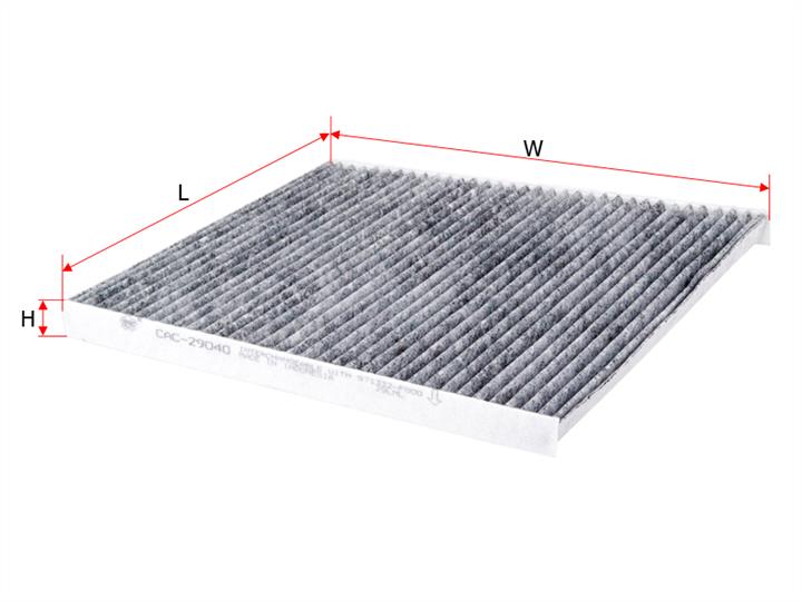 Sakura CAC-29040 Activated Carbon Cabin Filter CAC29040: Buy near me in Poland at 2407.PL - Good price!