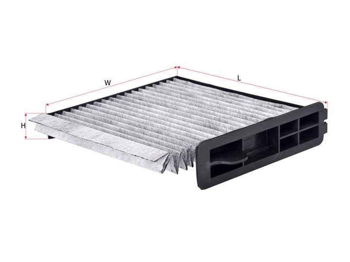 Sakura CAC-18310 Activated Carbon Cabin Filter CAC18310: Buy near me in Poland at 2407.PL - Good price!