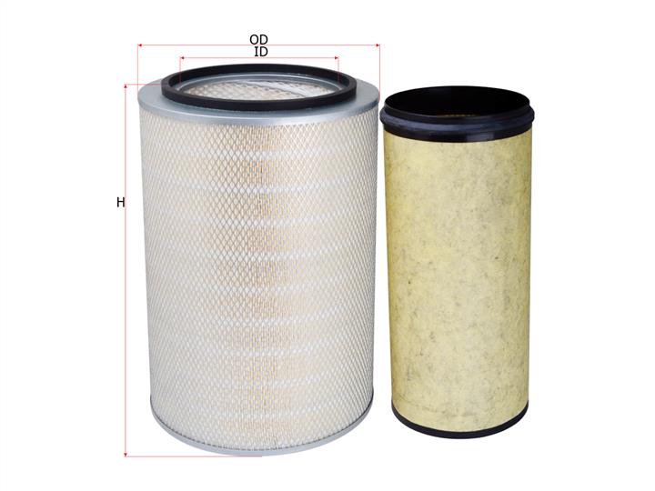 Sakura A-22380-S Air filter A22380S: Buy near me in Poland at 2407.PL - Good price!