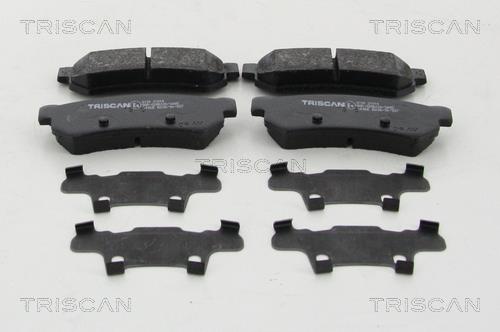 Triscan 8110 21014 Brake Pad Set, disc brake 811021014: Buy near me in Poland at 2407.PL - Good price!
